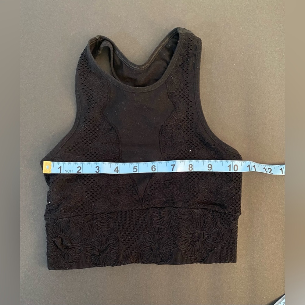 FP Movement Every Single Time Floral Bra NWOT Black XS/S - Picture 7 of 11